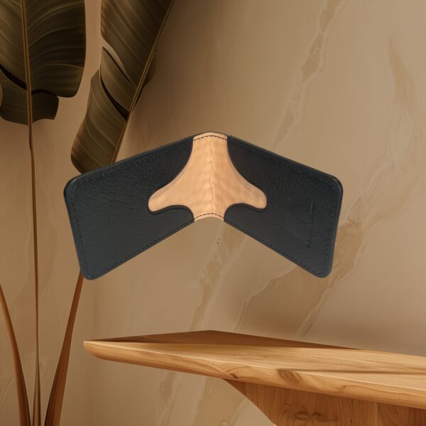 Porte cartes cuir pleine fleur - L'Atlas