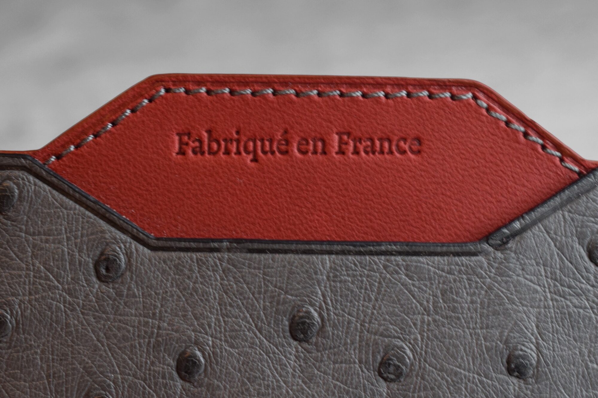 L’Ébène – Cuir d’autruche – Image 2
